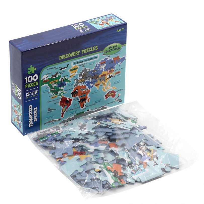 100-piece jigsaw puzzles