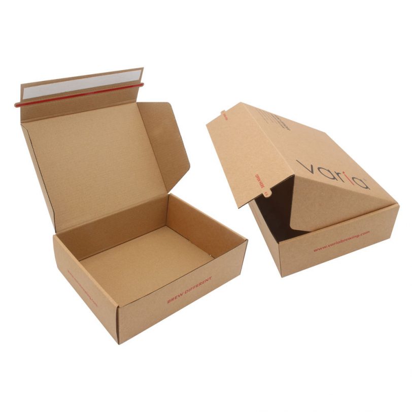 Custom Corrugated Self-Seal Postal Shipping Mailer Box - Image 3