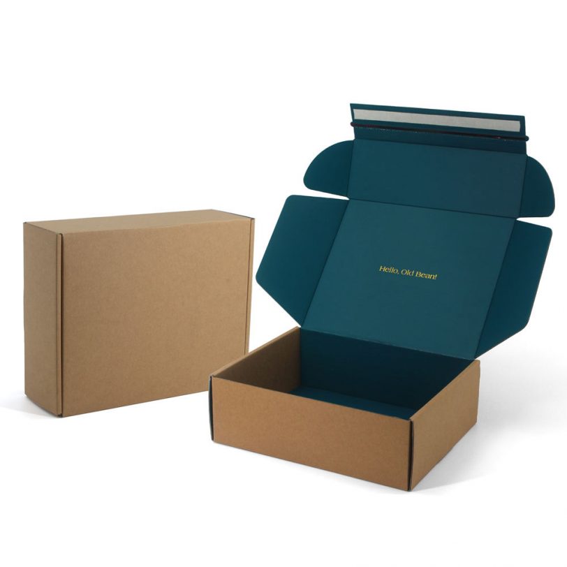 Custom Corrugated Self-Seal Postal Shipping Mailer Box - Image 2
