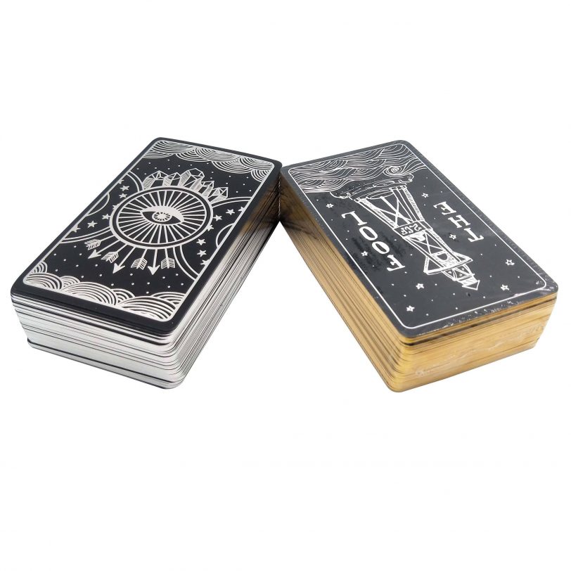 Golden Edge Side Tarot Cards With Magnetic Box - Image 10