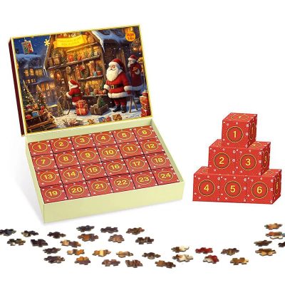 Custom Advent Calendar 1008 PIECE Christmas Jigsaw Puzzles